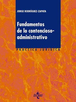 cover image of Fundamentos de lo contencioso-administrativo